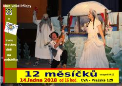 12 měsíčků - Divadélko Romaneto - 14. 1. 2018