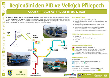 Regionální den PID ve Velkých Přílepech 13. 5. 