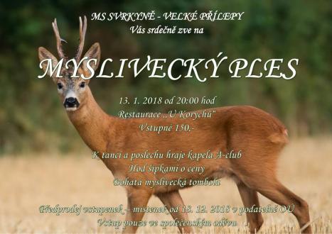 Myslivecký ples - Restaurace 