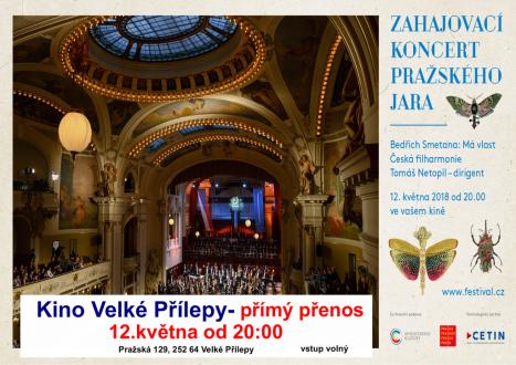 Kino Velké Pŕílepy - Zahajovací koncert Pražského jara.