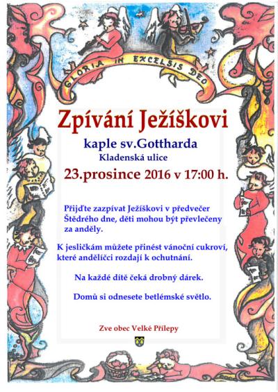 Zpívání Ježíškovi