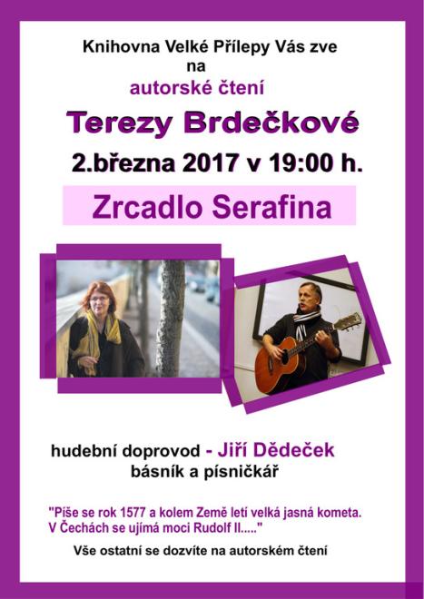 Autorské čtení - Tereza Brdečková - Zrcadlo Serafina