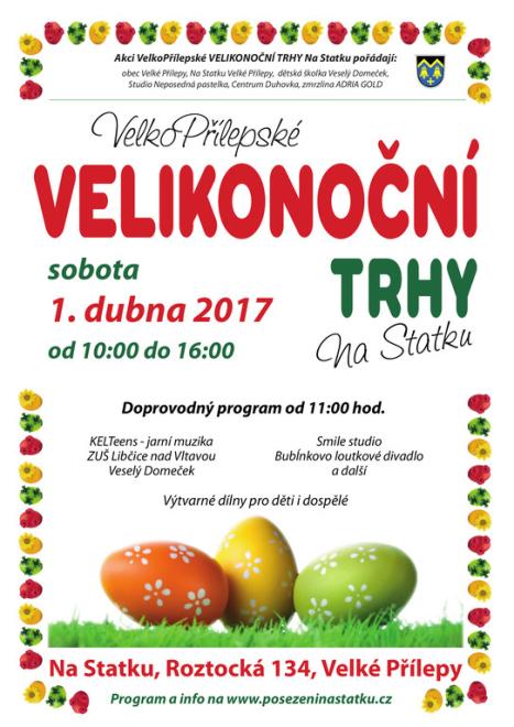 Velkopřílepské velikonoční trhy na Statku