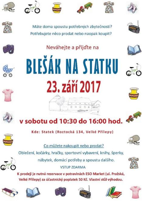 Blešák na statku - 23. září 2017
