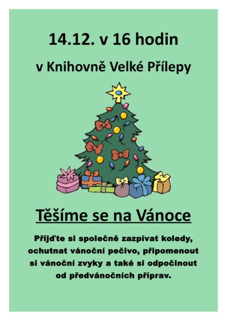 Těšíme se na Vánoce