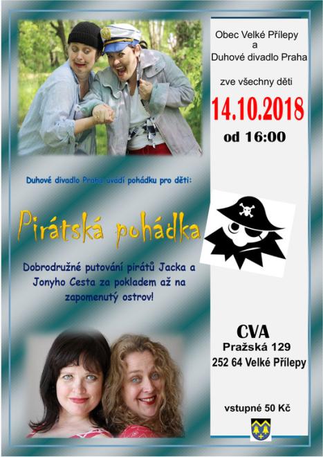 Pirátská pohádka - Duhové divadlo Praha