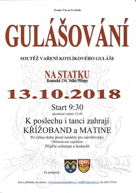 Gulášování - soutěž vaření kotlíkového guláše
