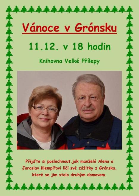 Vánoce v Grónsku, manželé Klempířovi