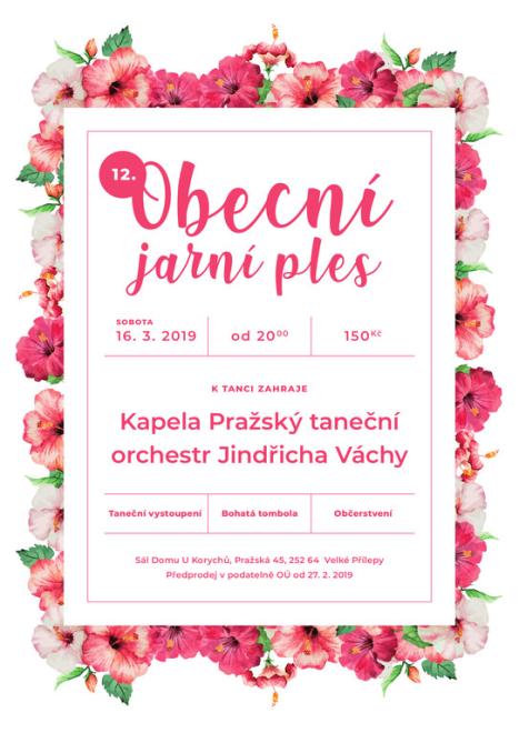 12. Obecní jarní ples