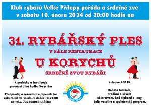 Rybářský ples - plakát