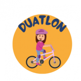 Duatlon - ilustrace